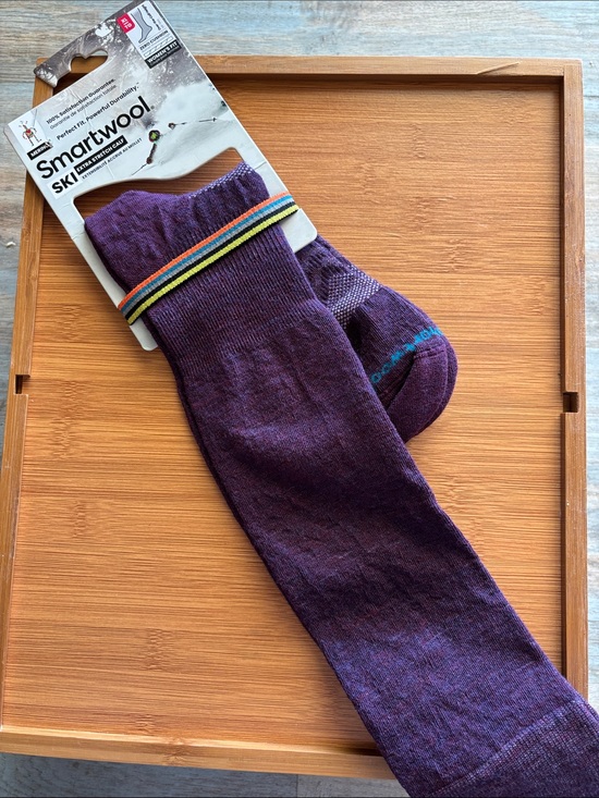 Smartwool Accessories - Smartwool womens fit  Purple Merino Ski Socks zero Cushion